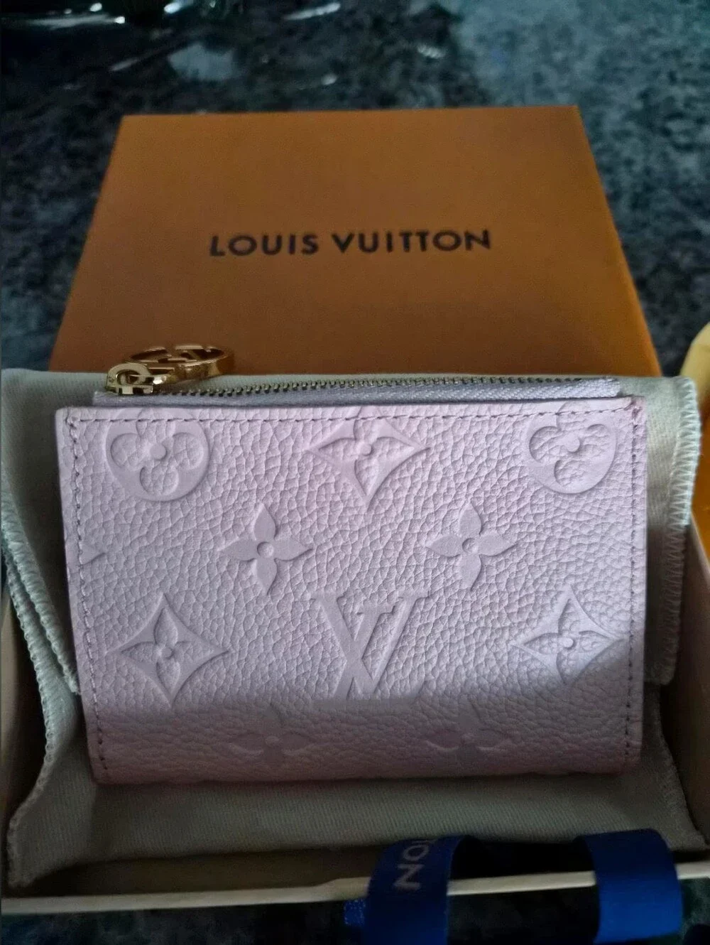 Louis Vuitton Pink Lisa Wallet